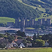 An image of Conwy, as seen from Llandudno