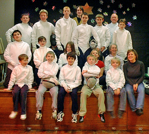 an image of Fencing Group Photo