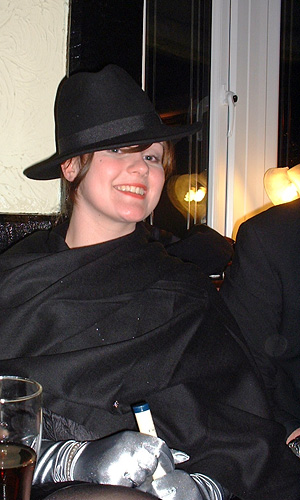 an image of Gemma in a Fedora