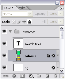 a picture of the layers palette