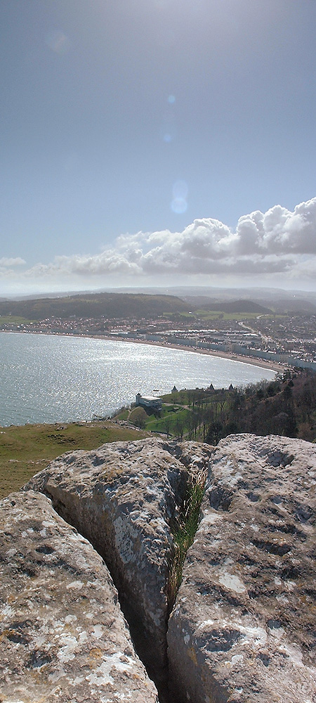 an image of Llandudno from the Orme
