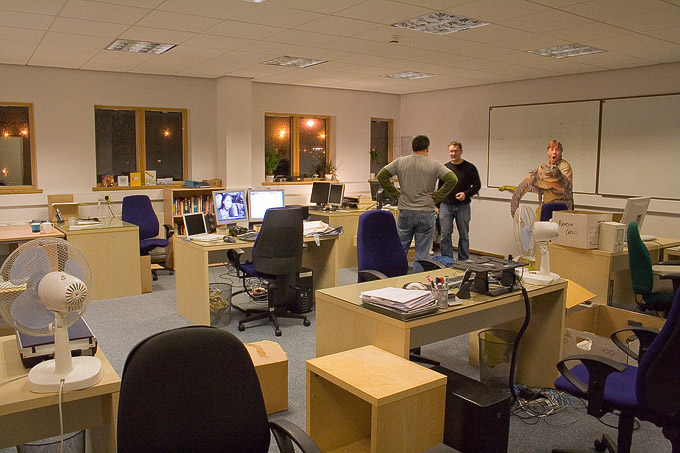 an image of The new office