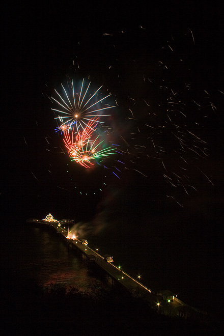 an image of Llandudno Fireworks 2007, Five