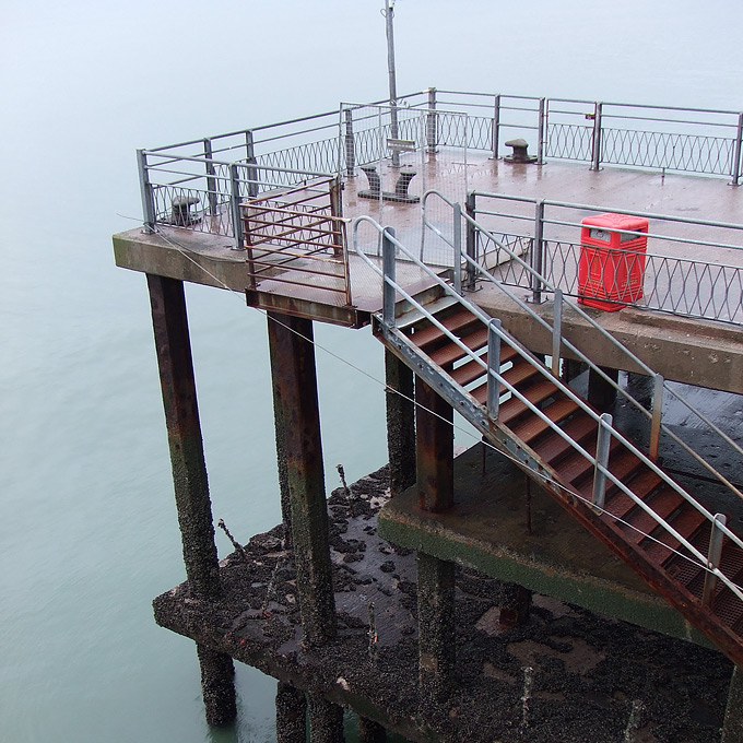 an image of Fishing platform, Llandudno pier