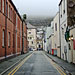 An image of Great Orme obscured by cloud